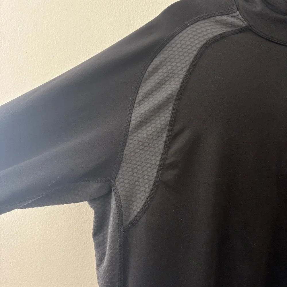 The North Face Flight Series Mens XL Black Quarter Zip Running Pullover Top